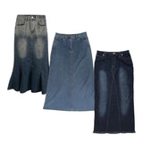 Women’s Y2K Long Denim Skirts x 50 (Grade A/B)