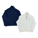 Ralph Lauren 3 Button Sweatshirts x 50 (Grade A)