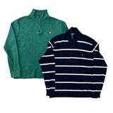 Ralph Lauren 1/4 Zip Sweatshirts x 50 (Grade A) PRE-ORDER