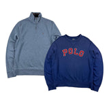 Polo / Tommy Sweatshirts x 50 (Grade A)